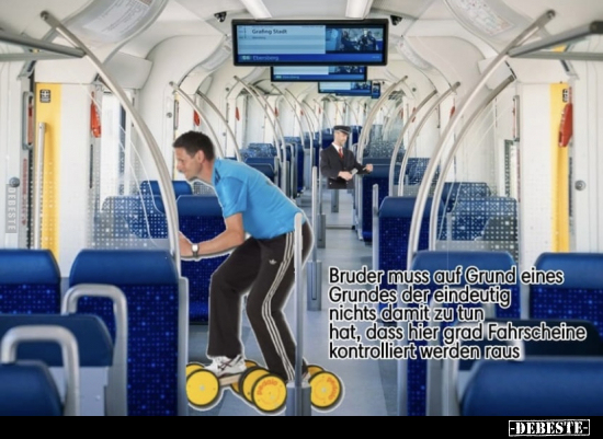 Bruder muss auf Grund eines Grundes der eindeutig..