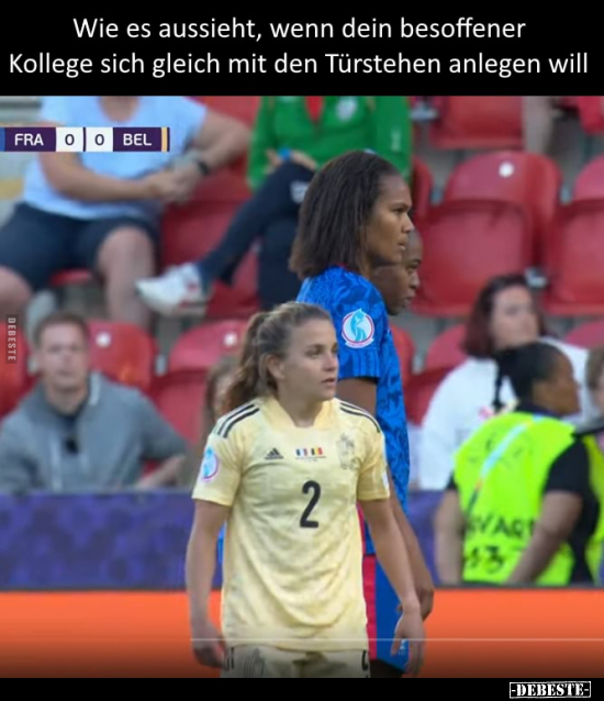 Wie es aussieht, wenn dein besoffener Kollege sich gleich.. - Lustige Bilder | DEBESTE.de