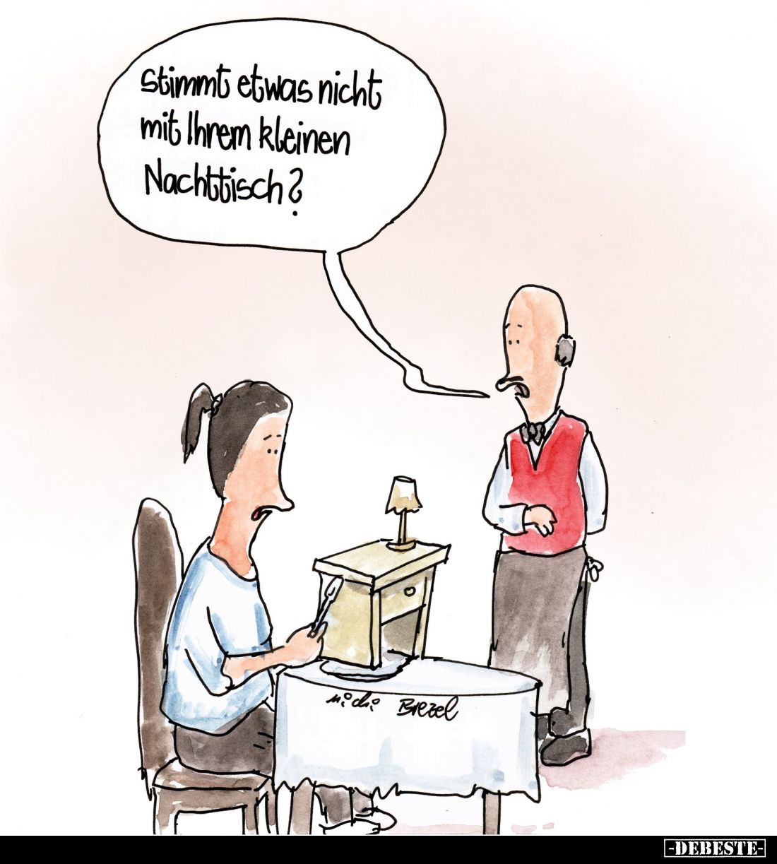 Stimmt etwas nicht mit Ihrem kleinen Nachttisch?