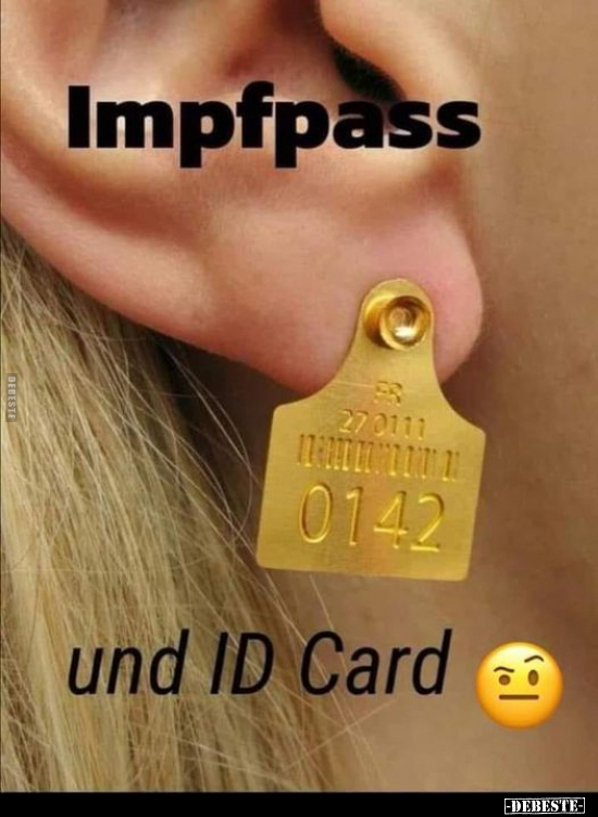 Impfpass und ID Card... - Lustige Bilder | DEBESTE.de