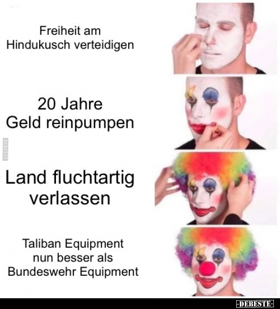 Freiheit am Hindukusch verteidigen..