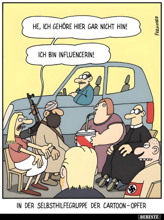 In der Selbsthilfegruppe der Cartoon-Opfer.. - Lustige Bilder | DEBESTE.de