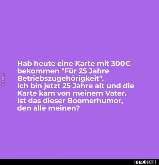 Hab heute eine Karte mit 300€ bekommen.. - Lustige Bilder | DEBESTE.de