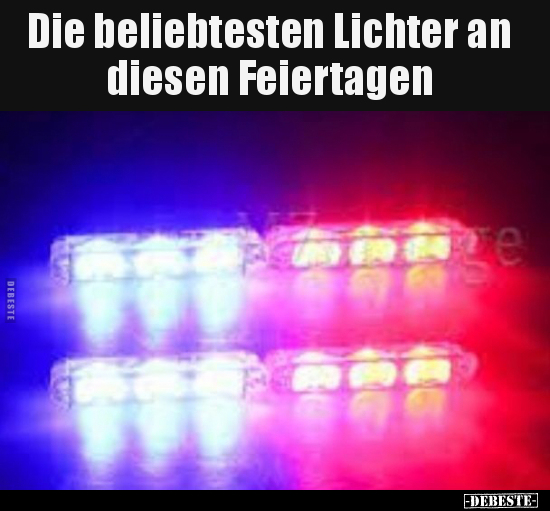 Die beliebtesten Lichter an diesen Feiertagen.. - Lustige Bilder | DEBESTE.de