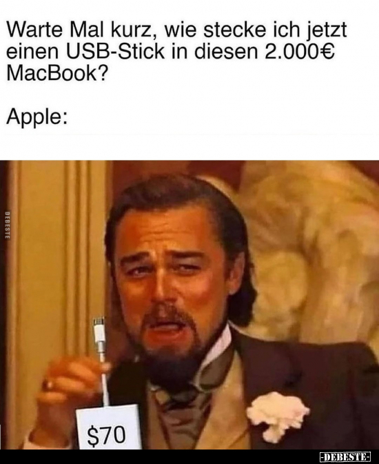 Warte Mal kurz, wie stecke ich jetzt einen USB-Stick.. - Lustige Bilder | DEBESTE.de