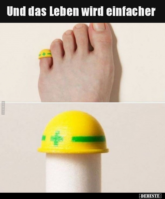Und das Leben wird einfacher..