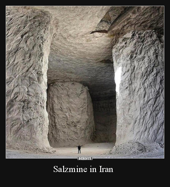 Salzmine in Iran..