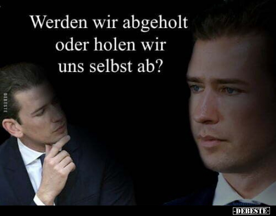 Werden wir abgeholt oder holen wir uns selbst ab?