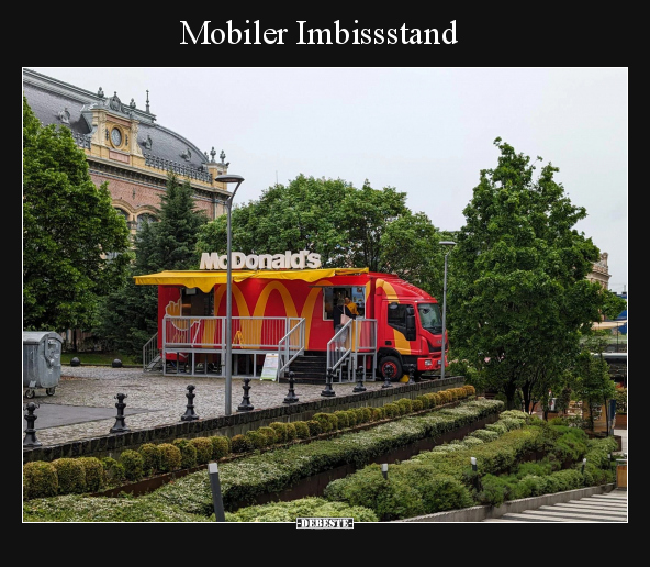 Mobiler Imbissstand.. - Lustige Bilder | DEBESTE.de