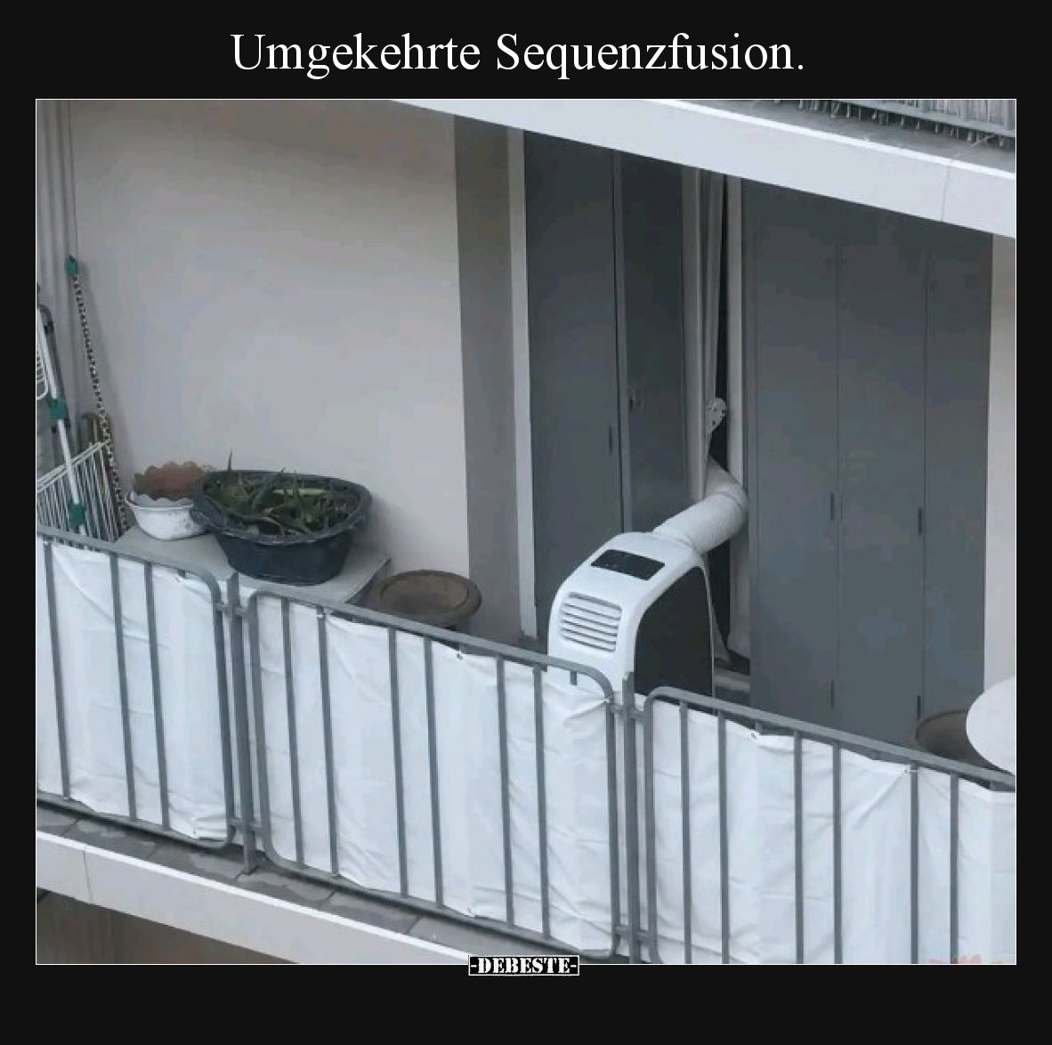 Umgekehrte Sequenzfusion.