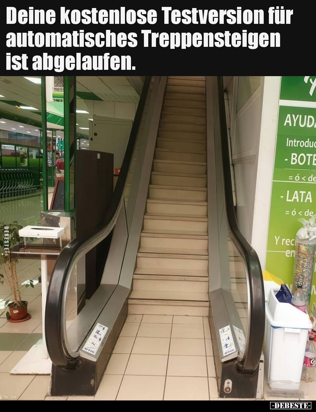 Deine kostenlose Testversion für automatisches Treppensteigen ist abgelaufen.