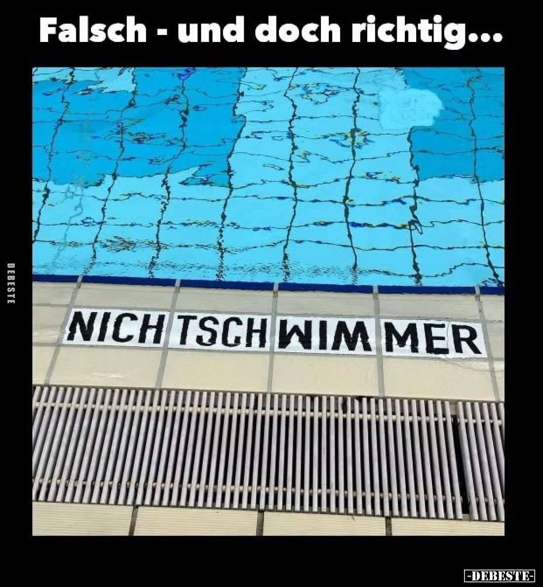 Falsch - und doch richtig...