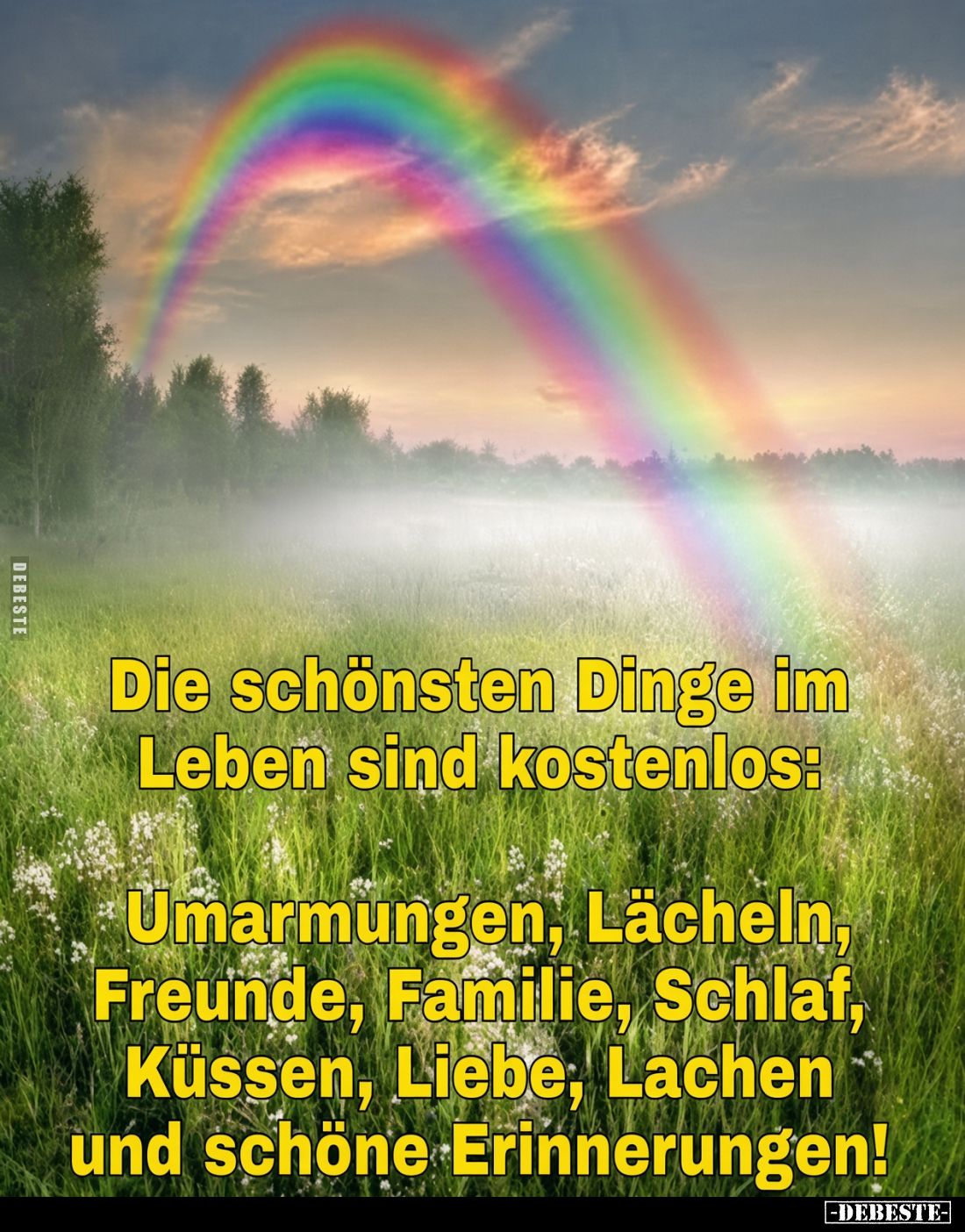 Die schönsten Dinge im Leben sind kostenlos.. - Lustige Bilder | DEBESTE.de