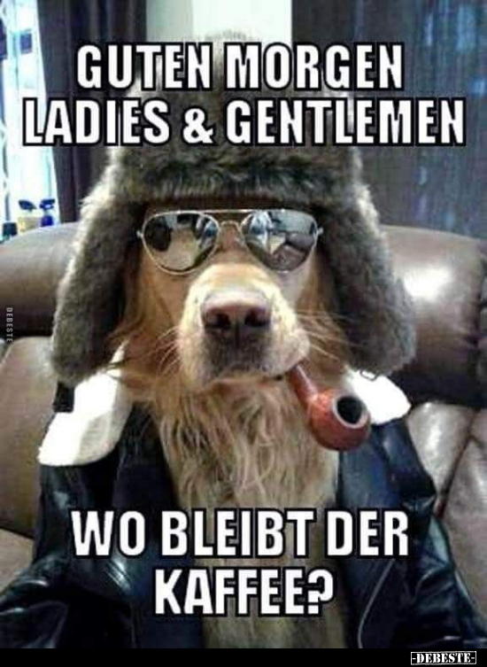 Guten morgen Ladies und Gentlemen.. - Lustige Bilder | DEBESTE.de