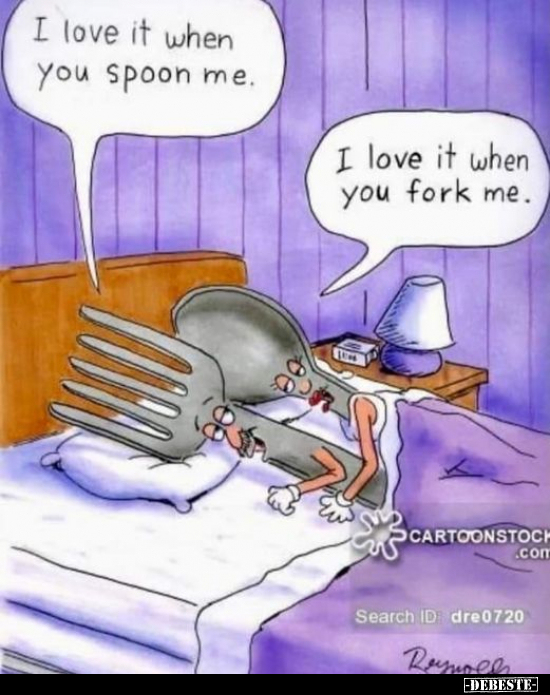 I love it when you spoon me... - Lustige Bilder | DEBESTE.de