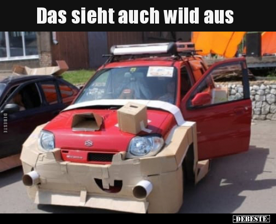 Das sieht auch wild aus.. - Lustige Bilder | DEBESTE.de