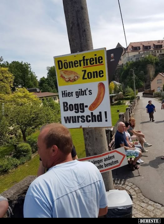 Dönerfreie Zone
-
Hier gibt's Boggwurschd!