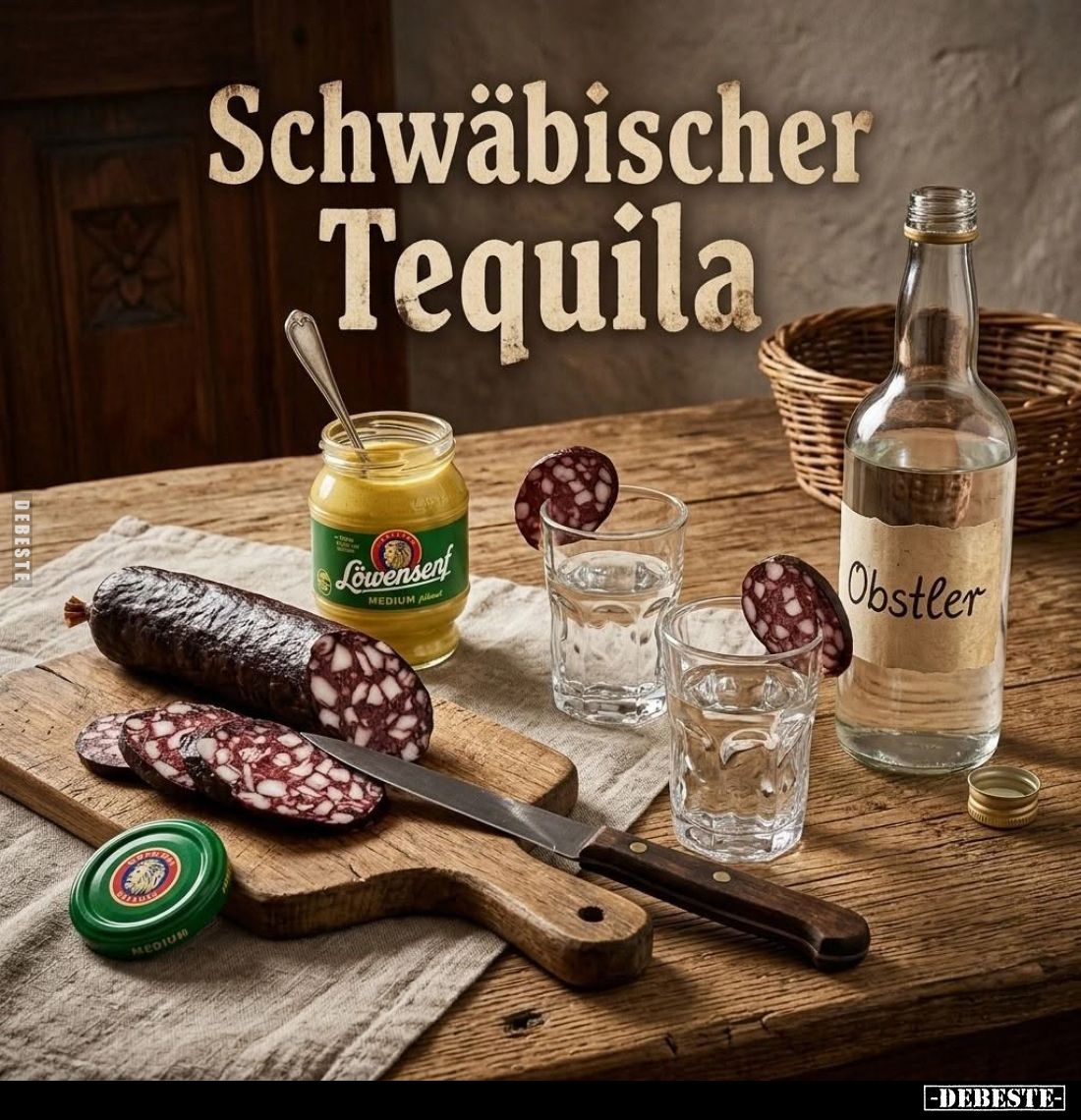Schwäbischer Tequila.