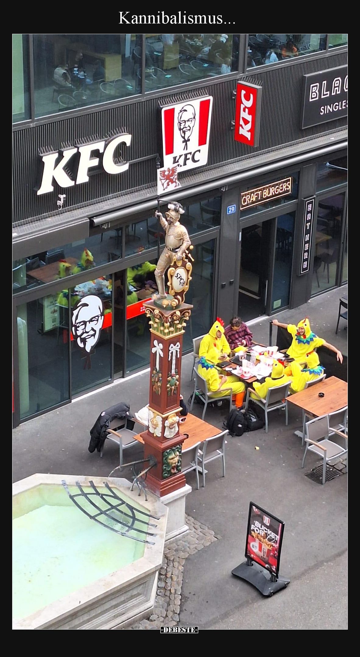 Kannibalismus...