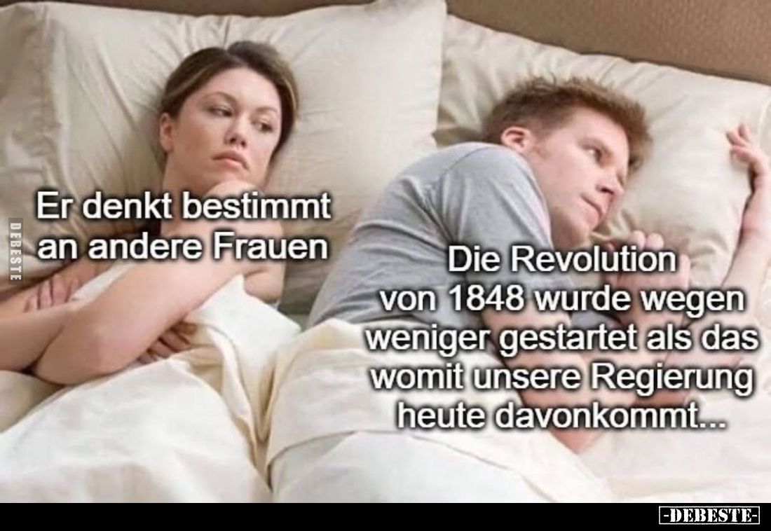 Er denkt bestimmt an andere Frauen.. - Lustige Bilder | DEBESTE.de