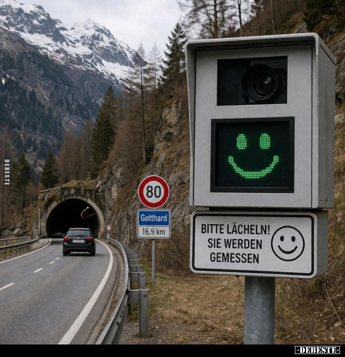 Bitte lächeln! Sie werden gemessen... - Lustige Bilder | DEBESTE.de