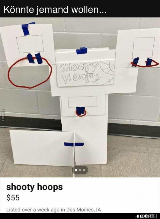 Könnte jemand wollen...