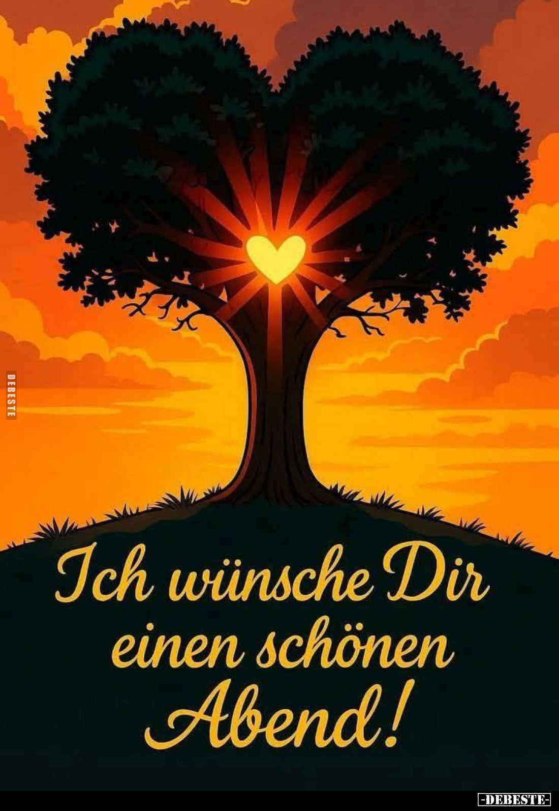 Ich wünsche Dir einen schönen Abend!