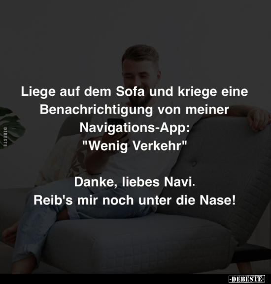 Liege auf dem Sofa.. - Lustige Bilder | DEBESTE.de