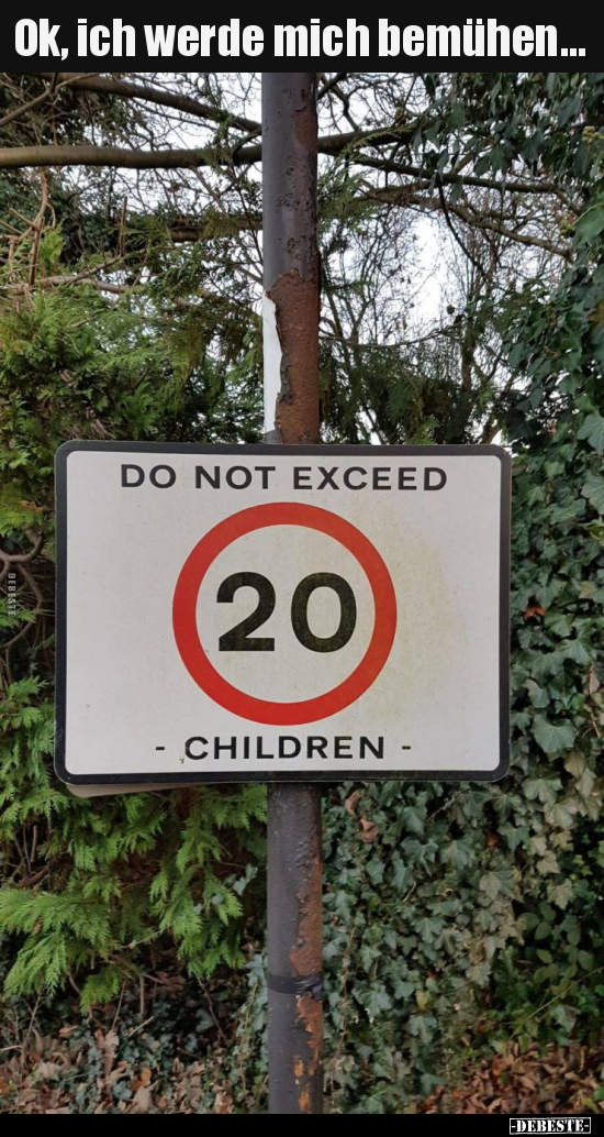 Ok, ich werde mich bemühen...