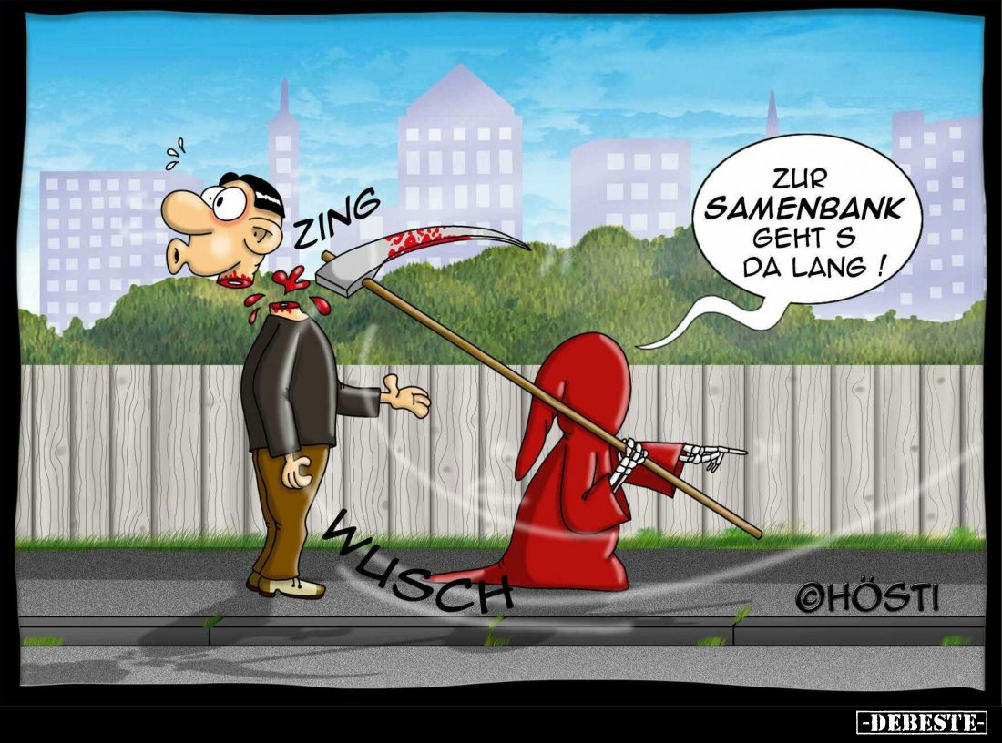 Zur Samenbank geht's da lang!