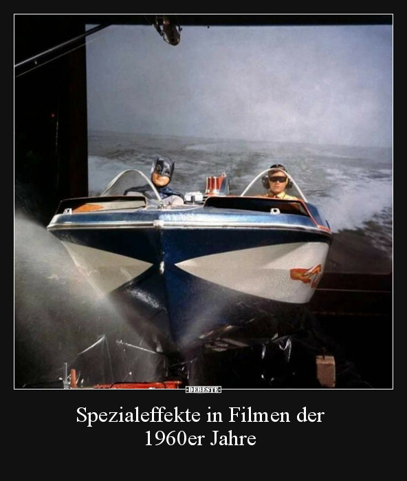 Spezialeffekte in Filmen der 1960er Jahre.. - Lustige Bilder | DEBESTE.de