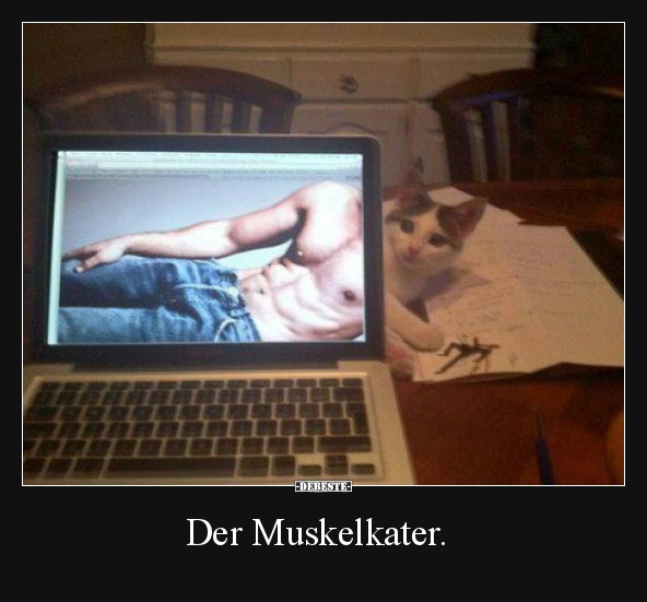 Der Muskelkater. - Lustige Bilder | DEBESTE.de