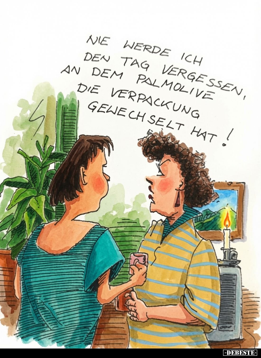 Nie werde ich den Tag vergessen, an dem Palmolive die Verpackung gewechselt hat!
