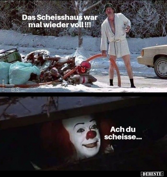 Das Schei*sshaus war mal wieder voll!