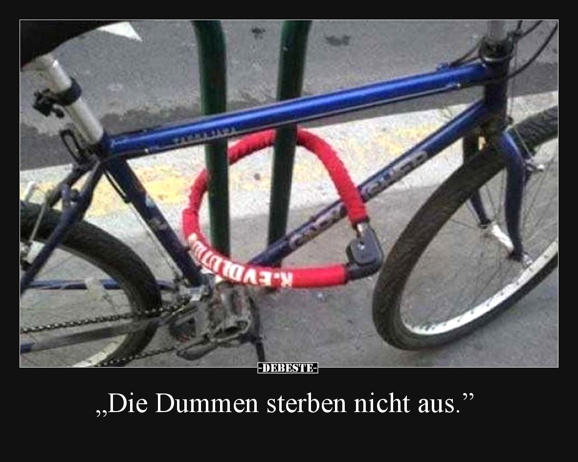"Die Dummen sterben nicht aus..." - Lustige Bilder | DEBESTE.de