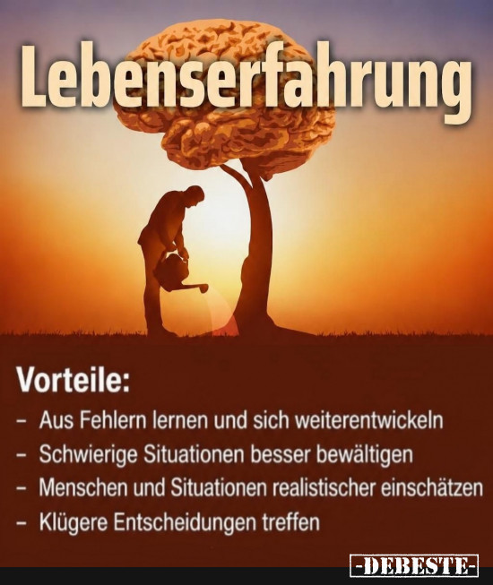 Lebenserfahrung - Lustige Bilder | DEBESTE.de