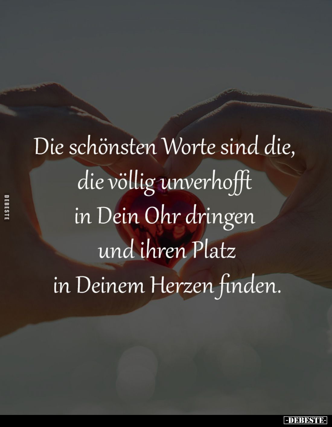 Die schönsten Worte sind die... - Lustige Bilder | DEBESTE.de