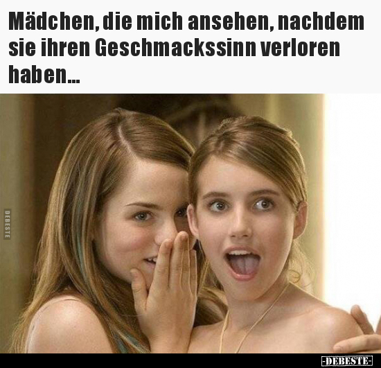 Mädchen, die mich ansehen, nachdem sie ihren Geschmackssinn.. - Lustige Bilder | DEBESTE.de