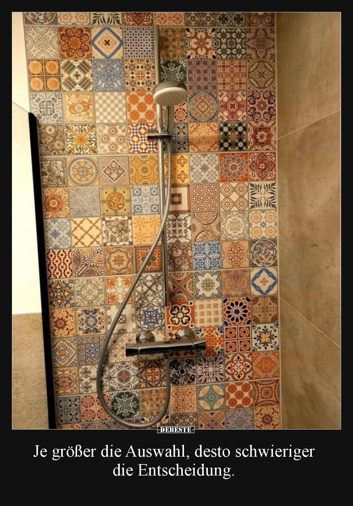 Je größer die Auswahl, desto schwieriger die Entscheidung... - Lustige Bilder | DEBESTE.de