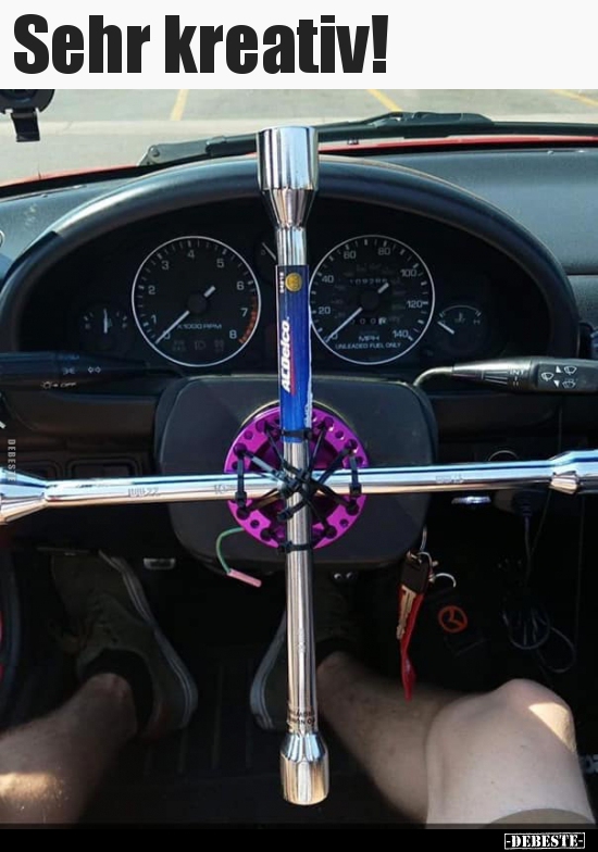 Sehr kreativ!..