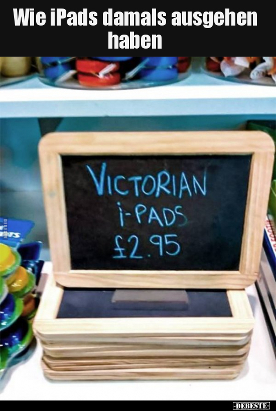 Wie iPads damals ausgehen haben.. - Lustige Bilder | DEBESTE.de