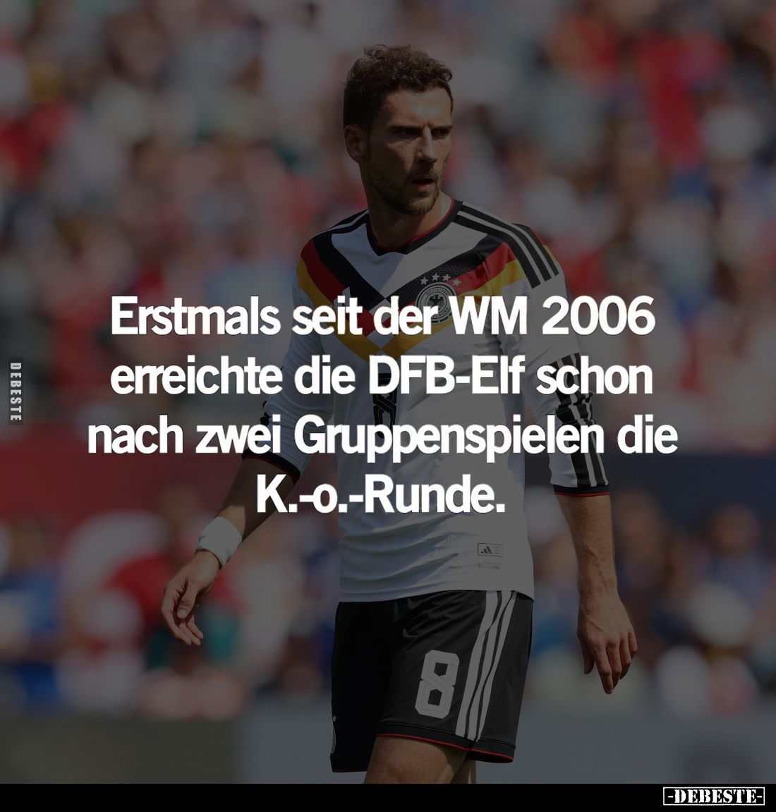Erstmals seit der WM 2006 erreichte die DFB-Elf schon nach zwei Gruppenspielen die K.-o.-Runde.