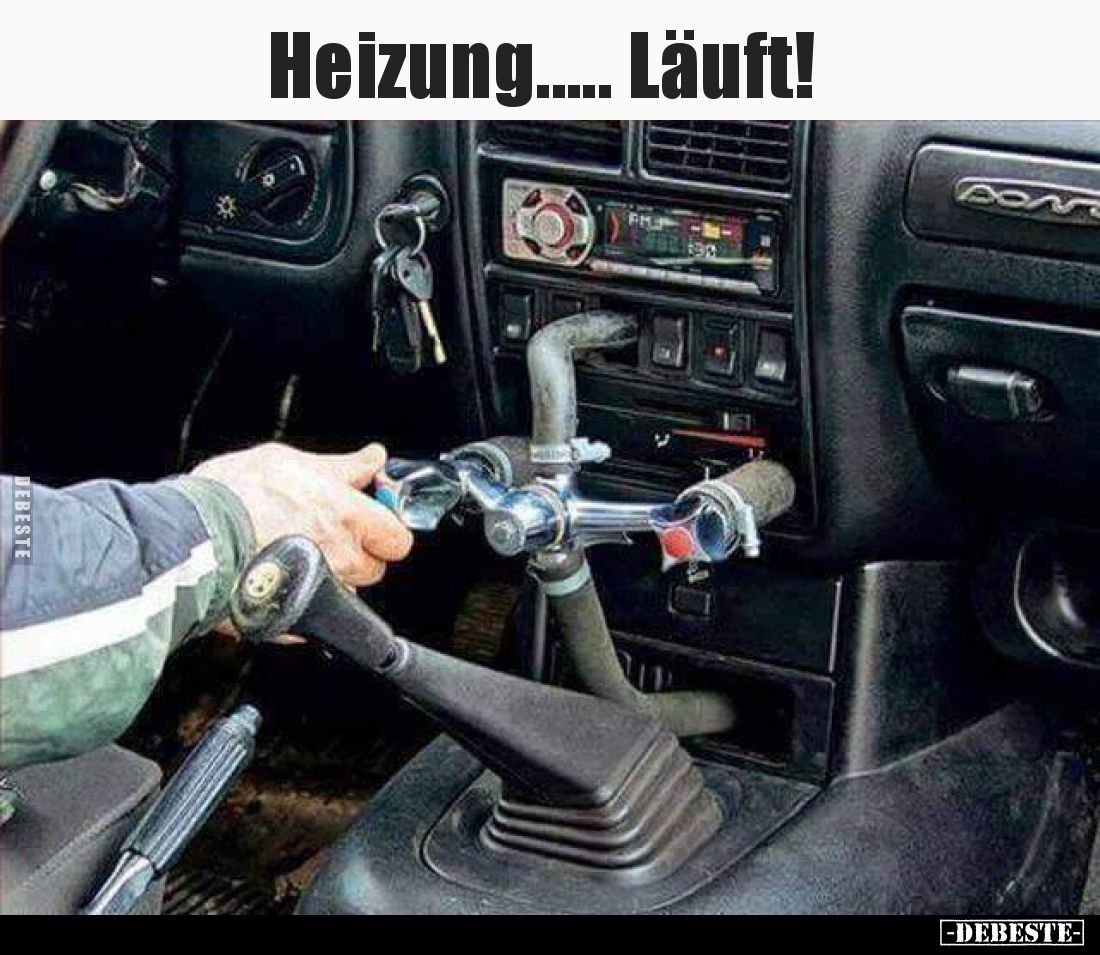 Heizung..... Läuft!