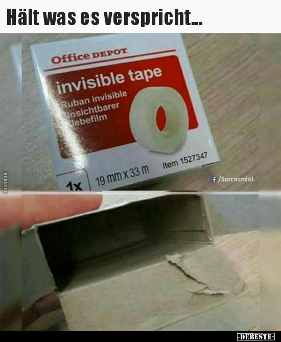 Hält was es verspricht...