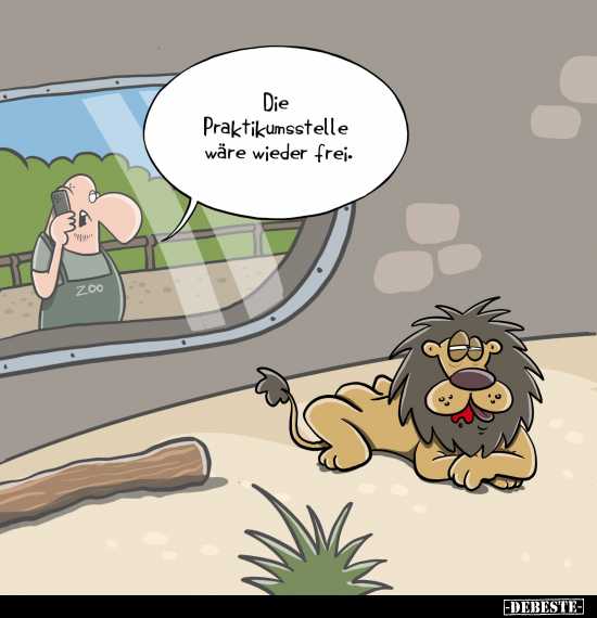 Die Praktikumsstelle wäre wieder frei...