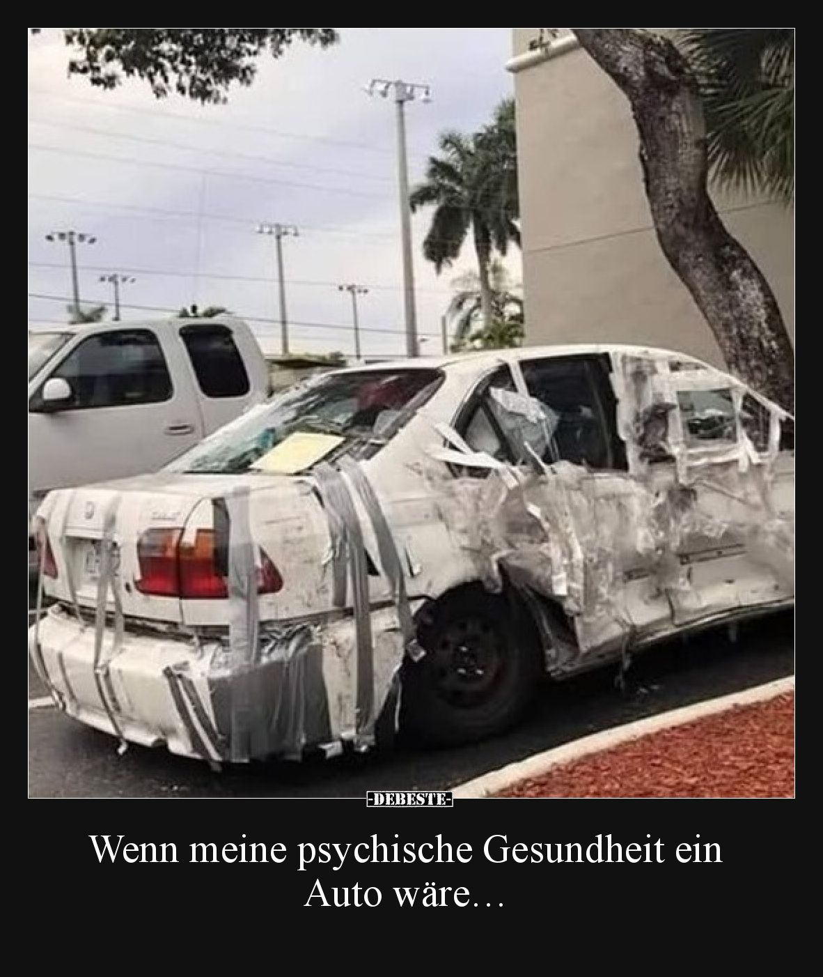Wenn meine psychische Gesundheit ein Auto wäre…