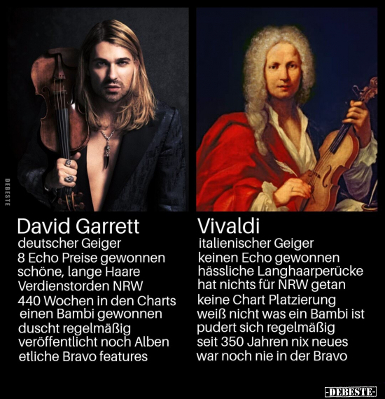 David Garrett - deutscher Geiger 8 Echo Preise gewonnen.. - Lustige Bilder | DEBESTE.de