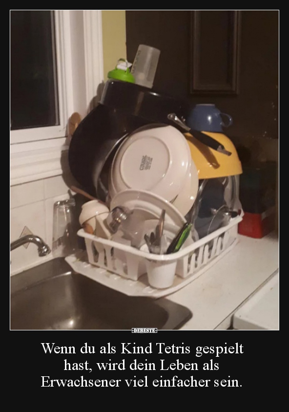 Wenn du als Kind Tetris gespielt hast, wird dein Leben..