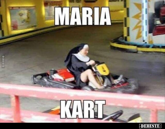 Nicht nur Mario kann Kart fahren.. - Lustige Bilder | DEBESTE.de