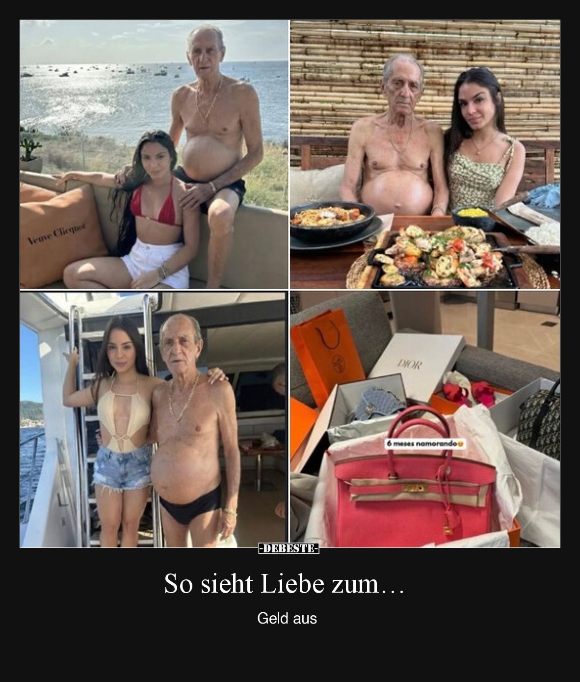 So sieht Liebe zum… Geld aus